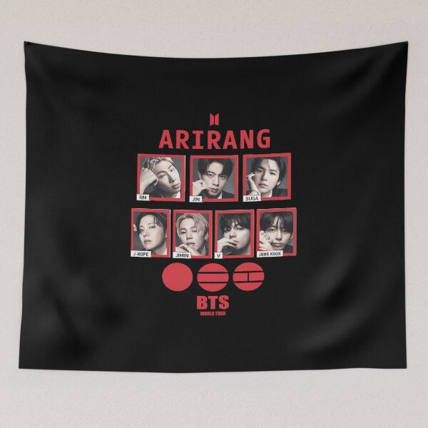 Artikelvorschau, BTS Arirang 2026 Welttournee entworfen und verkauft von SorrowArtShop.