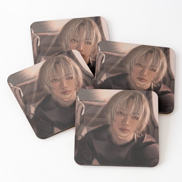 Item preview, stray kids - bangchan lips hot #1 art print designed and sold by artwithgab_.