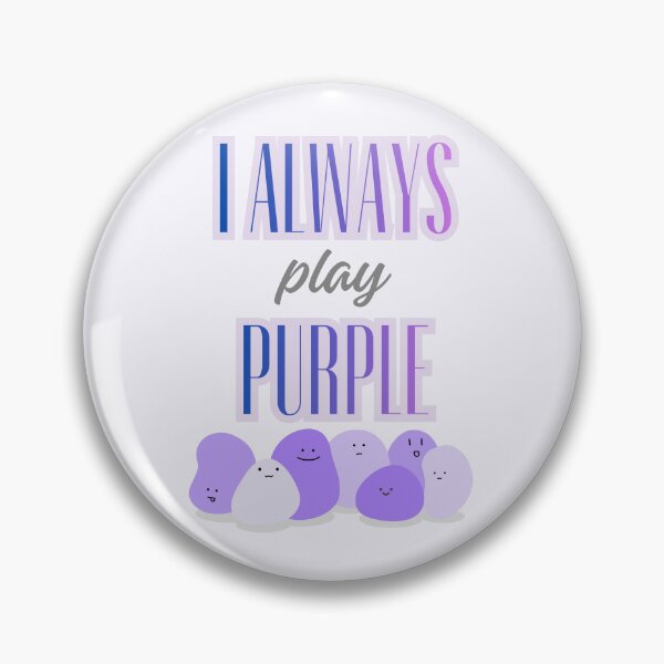 Item preview,  I Always Play Purple designed and sold by MagicMangoes.