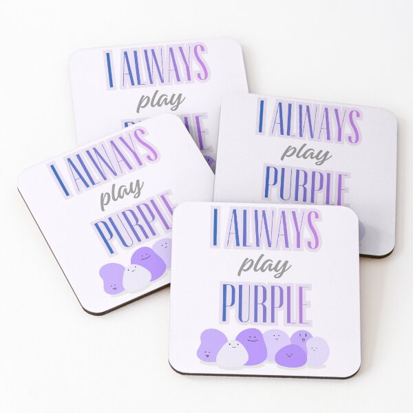 Item preview,  I Always Play Purple designed and sold by MagicMangoes.