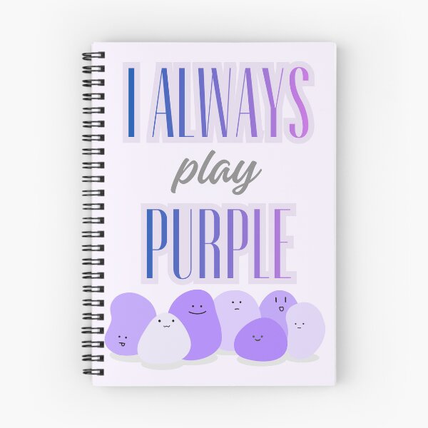 Item preview,  I Always Play Purple designed and sold by MagicMangoes.