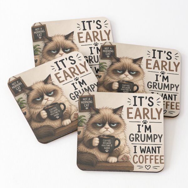 Item preview, Morning Coffee designed and sold by Someone Thinks It's Funny.