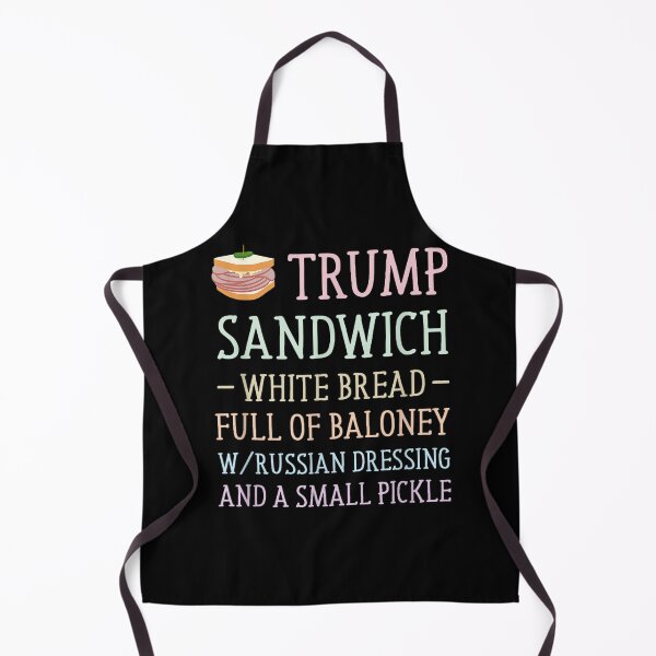 Item preview, trump sandwich white bread funny designed and sold by mariazin.