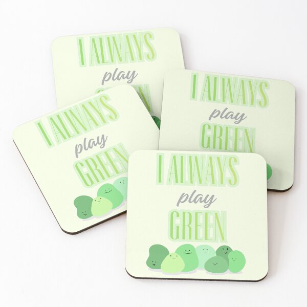 Item preview, I always Play Green  designed and sold by MagicMangoes.