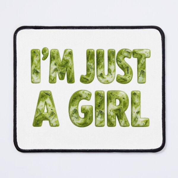 Item preview, I’m Just a Girl Iced Matcha Aesthetic designed and sold by zvizdetss.