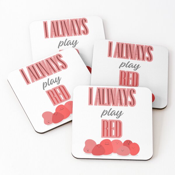 Item preview, I Always Play Red designed and sold by MagicMangoes.