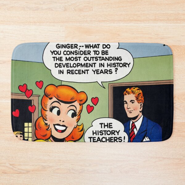 Item preview, Classic 1950s Teen Comedy Comic – Retro Classroom Humor Illustration designed and sold by Analog Aura .