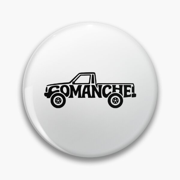 Item preview, Comanche MJ Pickup Silhouette - Vintage Truck Typography Graphic designed and sold by Off-Road-Zone.