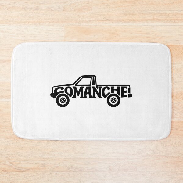 Item preview, Comanche MJ Pickup Silhouette - Vintage Truck Typography Graphic designed and sold by Off-Road-Zone.