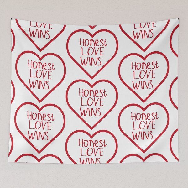 Item preview, Honest Love Wins designed and sold by kinpirks.