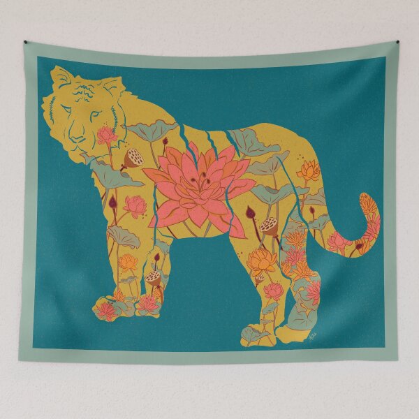 Item preview, Tiger Lily designed and sold by IllustrateAllie.