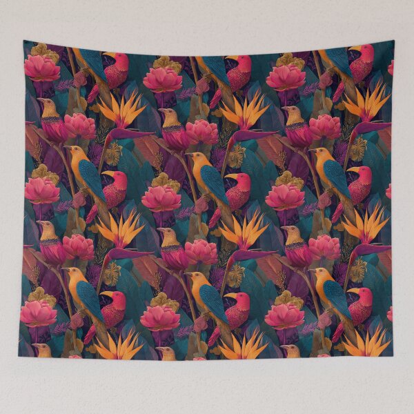 Item preview, Stunning Tropical Flower  - Botanical Garden Pattern  - Birthday Gifts For Dad designed and sold by RoyalStarsPatts.