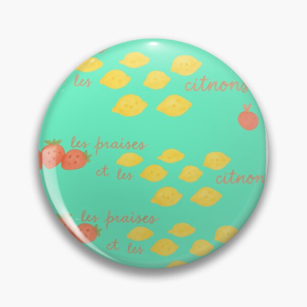 Item preview, Les fraises and les citrons vert d'eau designed and sold by OLIVIAZEIER.