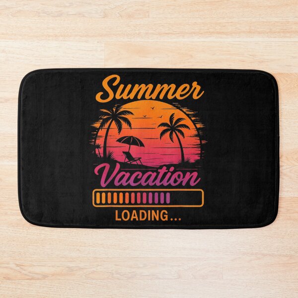 Item preview, Summer Vacation Loading Retro Sunset Beach Palm Trees Tropical Holiday Vibe designed and sold by PhocoNibict.