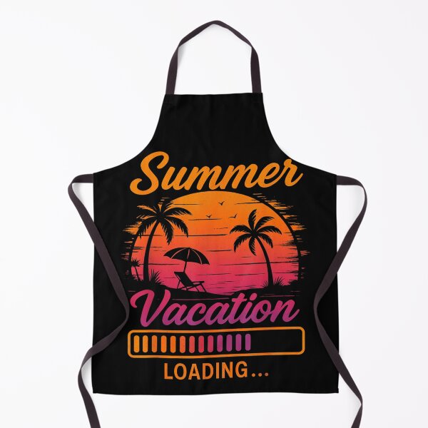 Item preview, Summer Vacation Loading Retro Sunset Beach Palm Trees Tropical Holiday Vibe designed and sold by PhocoNibict.