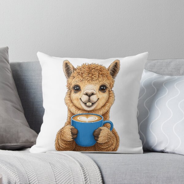 Item preview, Llama Latte  designed and sold by FlatInkStudio.
