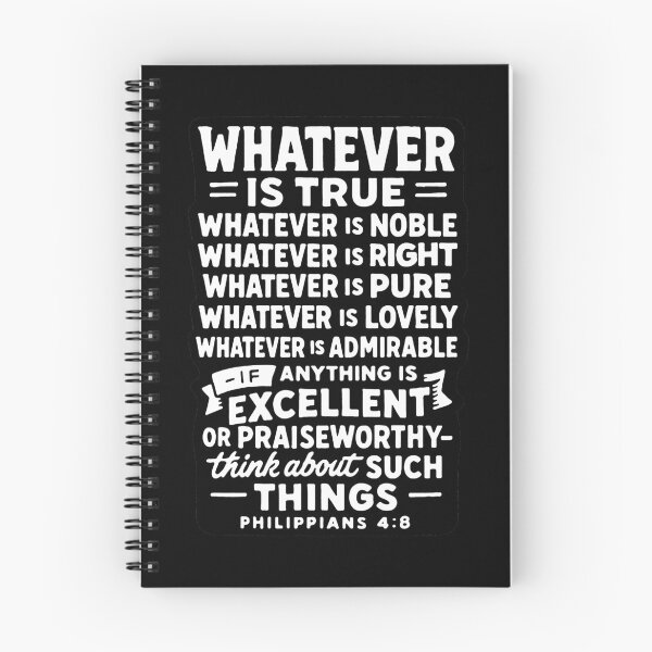 Item preview, Philippians 4:8 Think About Excellent or Praiseworthy Things designed and sold by plushism.