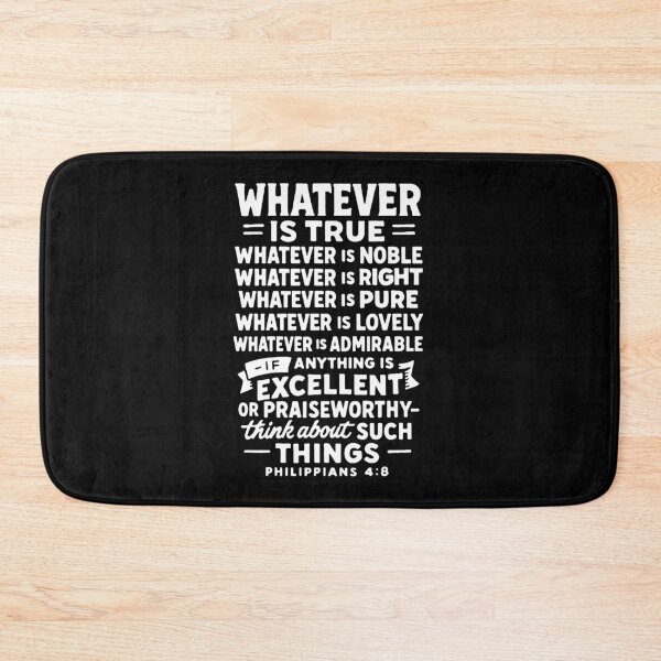 Item preview, Philippians 4:8 Think About Excellent or Praiseworthy Things designed and sold by plushism.