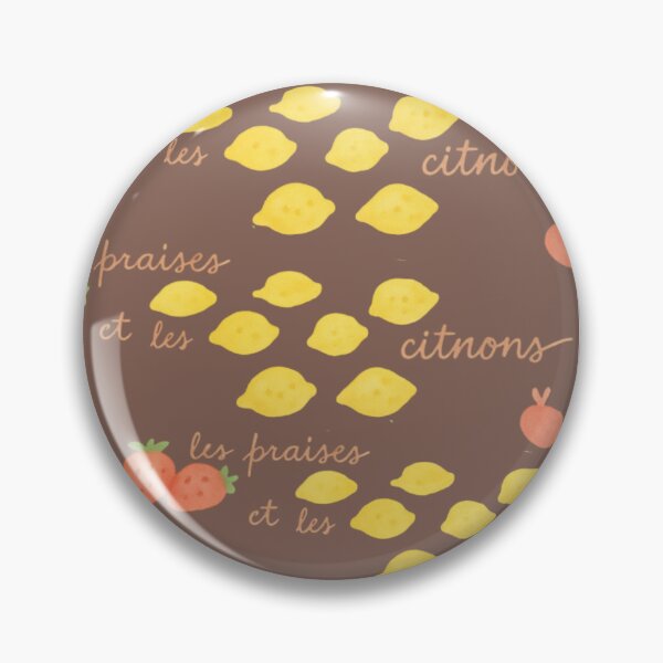 Item preview, Les fraises and les citrons bruns designed and sold by OLIVIAZEIER.