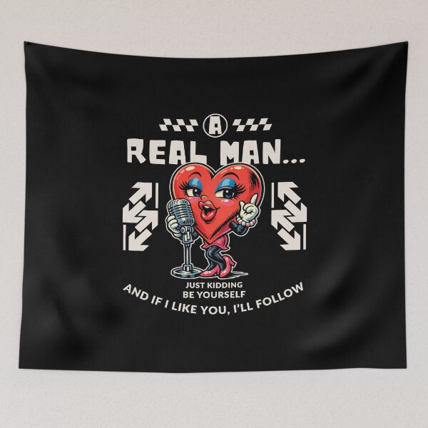Item preview, A real man... designed and sold by Peerless-Prime.