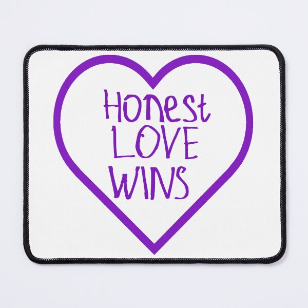 Item preview, Honest Love Wins designed and sold by kinpirks.