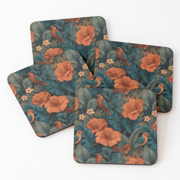 Item preview, Flourishing Tropical Flower - Flower Floral Print  - Gift Ideas For Men designed and sold by RoyalStarsPatts.