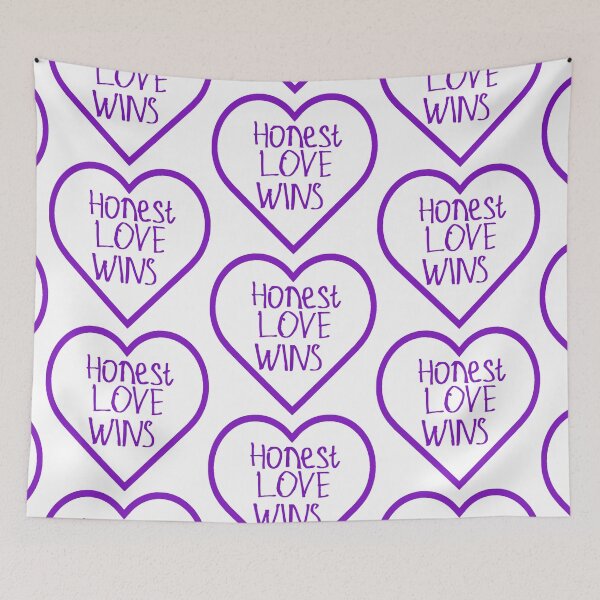 Item preview, Honest Love Wins designed and sold by kinpirks.