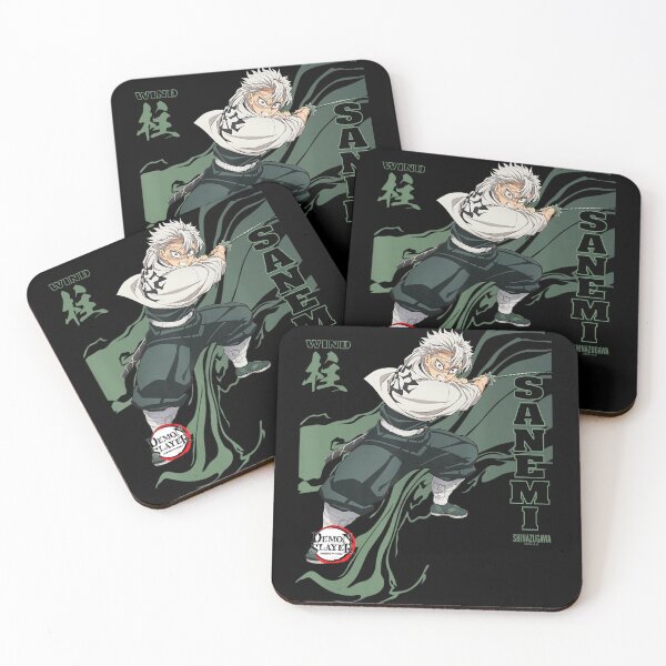 Item preview, Sanemi Shinazugawa Wind Hashira Anime Graphic Poster Design designed and sold by Emieltenberg.
