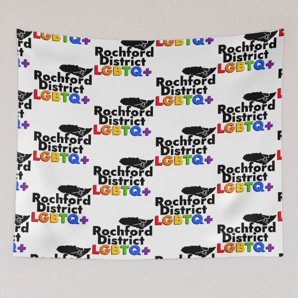 Item preview, Rochford District LGBTQ+ Group Logo - Rainbow Flag designed and sold by Rochford District LGBTQ+ Group.