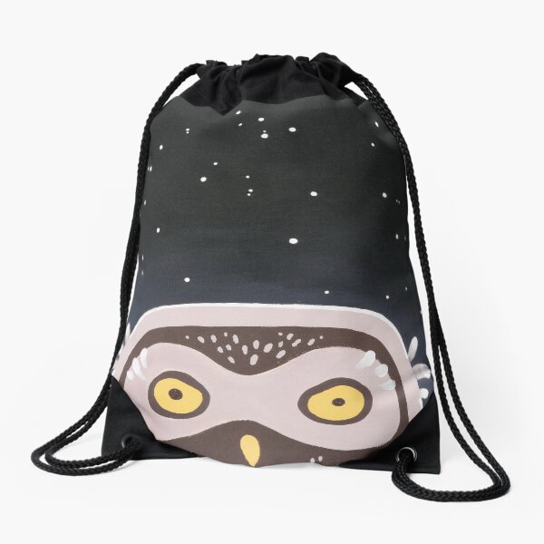 Little Owl Drawstring Bag