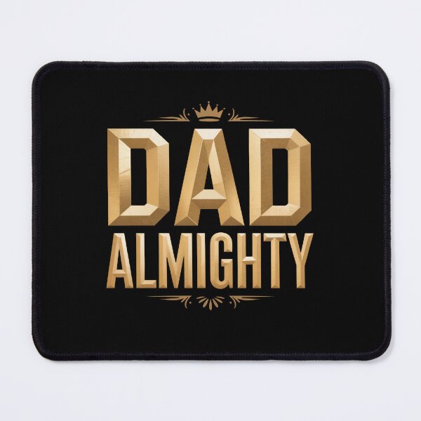 Item preview, Dad Almighty Funny Father's Day Gift Powerful Dad Humor designed and sold by Say It With Ink.