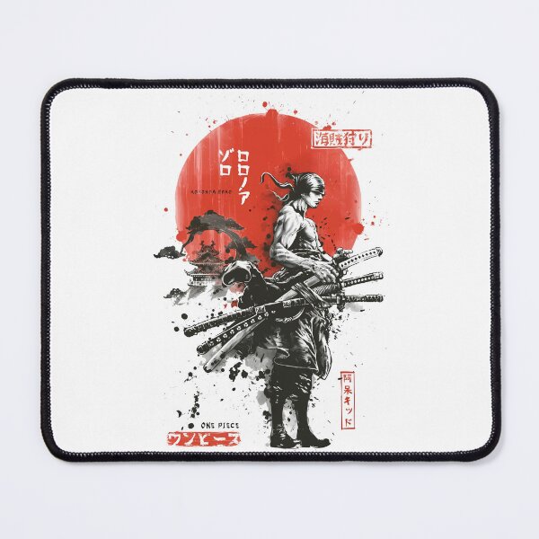 Item preview, The Three-Sword Style King - Pirate Hunter Brush Art designed and sold by GomuStyles.