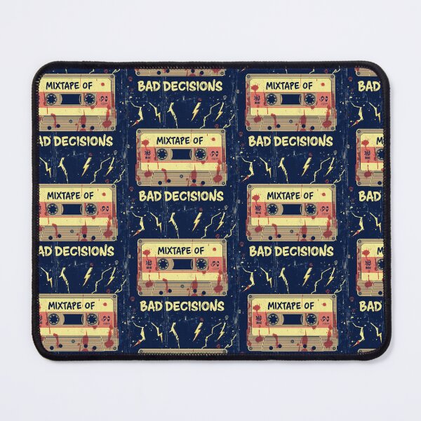 Item preview, Mixtape of Bad Decisions designed and sold by Musicdrip.