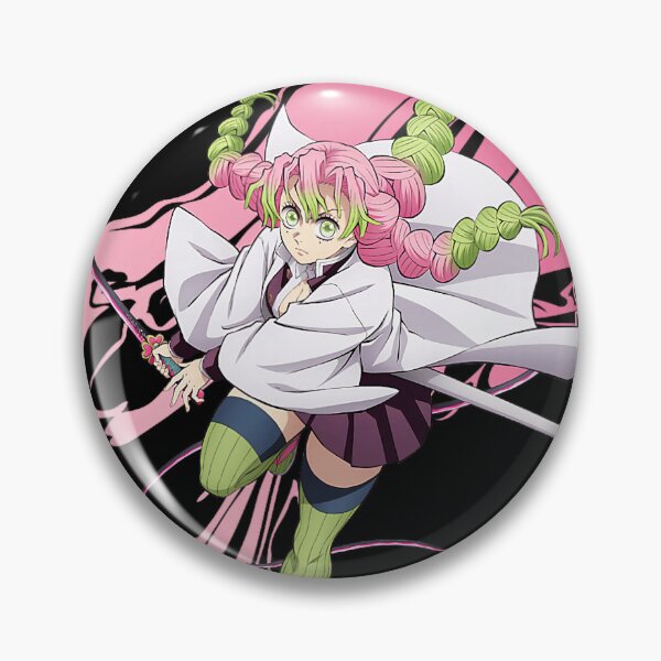 Item preview, Diseño de póster gráfico de anime de Mitsuri Kanroji Love Hashira designed and sold by Emieltenberg.