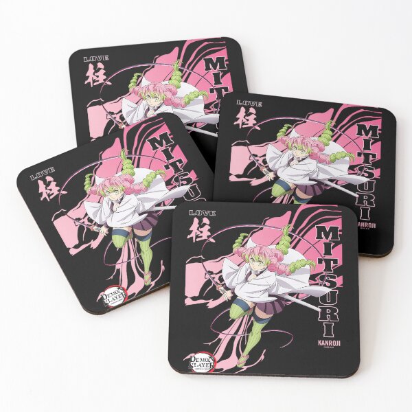 Item preview, Mitsuri Kanroji Love Hashira Anime Graphic Poster Design designed and sold by Emieltenberg.