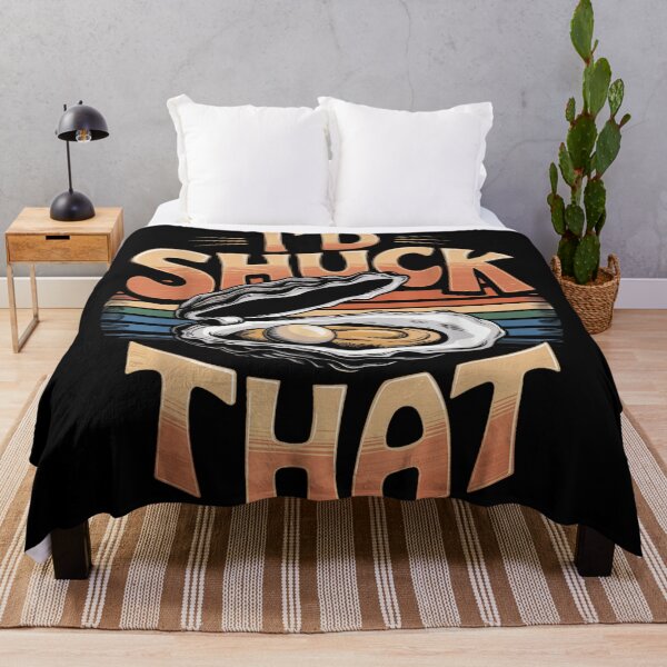 Item preview, Funny Id Shuck That Oyster Pearl Retro Sunset Seafood Lover Humor designed and sold by NgumohaLanke.