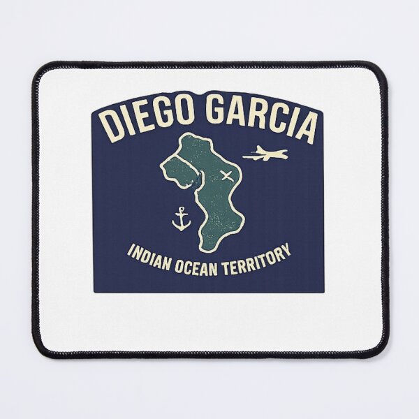 Item preview, Diego Garcia Island map designed and sold by Ramadane_design1.