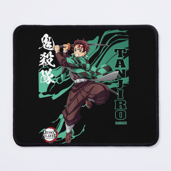 Item preview, Tanjiro Kamado Sword Anime Graphic Poster Design designed and sold by Emieltenberg.