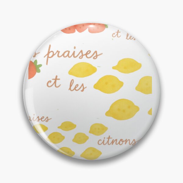 Item preview, les fraises et les citrons I designed and sold by OLIVIAZEIER.