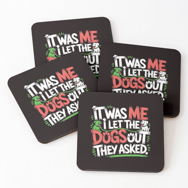 Item preview, It was Me I Let The Dogs Out They Asked Adorable Dog Mom Humor Design designed and sold by Redgiant87x.