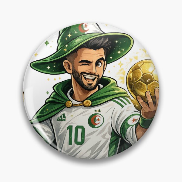 Item preview, Riyad Mahrez the Magician designed and sold by GoalMeltdown.