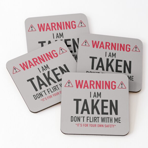 Item preview, I'm taken designed and sold by FreakShopHu.