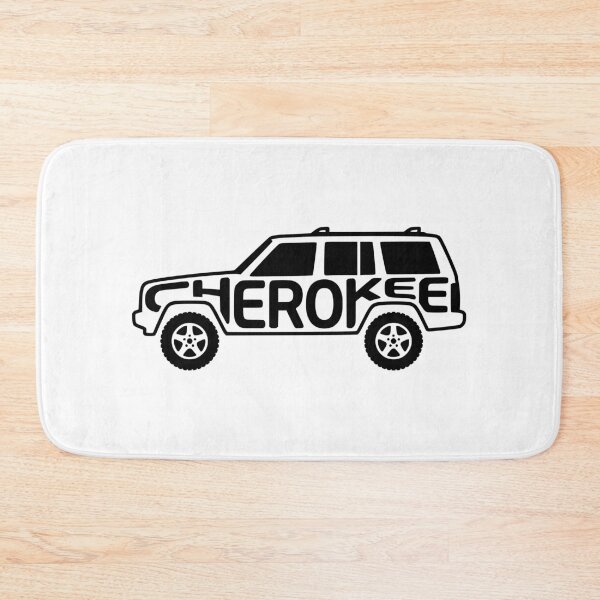 Item preview, Cherokee XJ Silhouette - Classic 4x4 OffRoad Typography Graphic designed and sold by Off-Road-Zone.