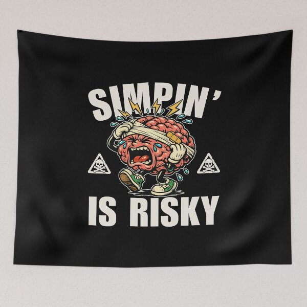 Item preview, Simpin' is risky designed and sold by Peerless-Prime.