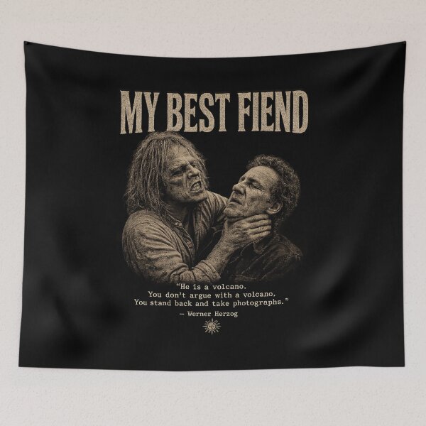 Item preview, Werner Herzog & Klaus Kinski Vintage Cinema Shirt | My Best Fiend Gothic Film Art designed and sold by ThreadTheory976.