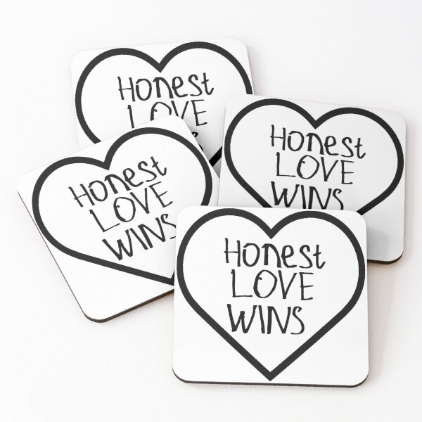Item preview, Honest Love Wins designed and sold by kinpirks.
