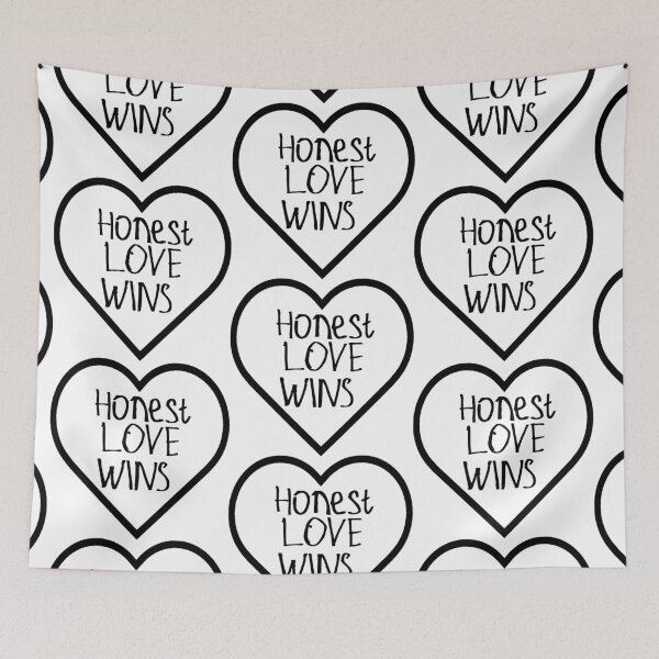Item preview, Honest Love Wins designed and sold by kinpirks.