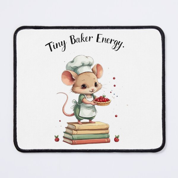 Item preview, Tiny Baker Energy Funny Mouse Baking Lover Humor designed and sold by AQUILAKREO.