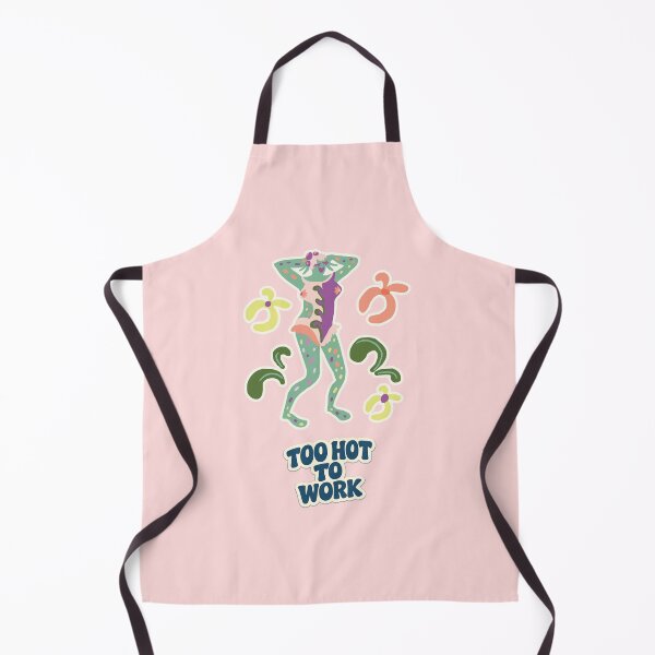 Item preview, Too Hot To Work Summer Vacation designed and sold by FaliushART.