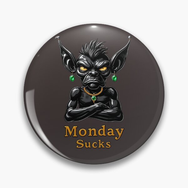 Item preview, Gremoji Society - Monday- Sucks_ No.01 designed and sold by Shift-Bloom.